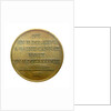 Medal commemorating Admiral de Suffren (1726-1788); reverse by J.J. Barre