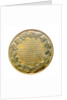 Medal commemorating Baron Francois Pierre Charles Dupin (1784-1873); reverse by A. Bovy