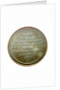 Medal commemorating the voyage of Prince Jérôme Napoleon, 1856 by Aristide Barr