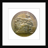 Medal commemorating a naval orphanage; reverse by J.J. Barre