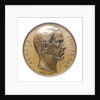 Medal commemorating Admiral Armand Bruat (1796-1855); obverse by Valentin Maurice Borrel