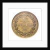 Medal commemorating Admiral Armand Bruat (1796-1855); reverse by Valentin Maurice Borrel