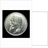 Medal commemorating the opening of the Suez Canal, 1869; obverse by E.A. Oudin
