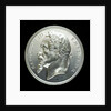 Medal commemorating the opening of the Suez Canal, 1869; obverse by E.A. Oudin