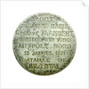 Medal die commemorating the siege of Paris, 1870-1871 and G Lambert, the explorer; obverse by unknown