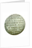 Medal die commemorating the siege of Paris, 1870-1871 and G Lambert, the explorer; obverse by unknown