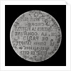 Medal die commemorating the siege of Paris, 1870-1871 and Citizen Latappy; obverse by unknown