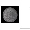 Medal commemorating the siege of Paris, 1870-1871 and death of Lieutenant Edgard Saisset; obverse by unknown