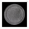Medal commemorating the siege of Paris, 1870-1871 and death of Lieutenant Edgard Saisset; reverse by Unknown