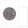 Medal commemorating  Admiral Justin-Napoleon Chasseloup-Laubat (1805-1873); reverse by A. Desaide