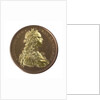 Medal commemorating Louisburg founded and fortified, 1720; obverse by J. Duvivier