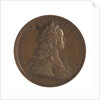 Medal commemorating the defence of Guadeloupe, 1721; obverse by J. Duvivier