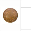 Medal commemorating the expedition of 'Boussole' and 'Astrolabe', frigates; reverse by B. Duvivier