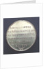 Medal commemorating Captain Nicholas Baudin's expedition to New Holland (Australia); reverse by P.A. Montagny