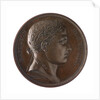 Medal commemorating the invasion of England, 1804; obverse by D.V. Denon