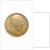 Medal commemorating Louis XVIII landing at Calais, 1814; obverse by B. Andrieu; N.G. Brenet