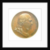 Medal commemorating Louis XVIII landing at Calais, 1814; obverse by B. Andrieu; N.G. Brenet