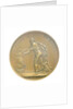 Medal commemorating Louis XVIII landing at Calais, 1814; reverse by B. Andrieu; N.G. Brenet