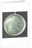 Medal commemorating Robert Taylor of "Mary Galley"; reverse by J. Croker