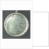 Medal commemorating Robert Taylor of "Mary Galley"; reverse by J. Croker
