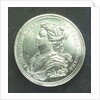 Medal commemorating Prince George of Denmark, High Admiral (1653-1708); obverse by J. Croker