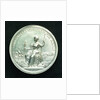 Medal commemorating the Peace of Utrecht, 1713; reverse by J. Croker
