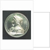 Medal commemorating the Peace of Utrecht, 1713; obverse by J. Croker