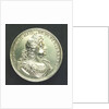 Medal commemorating the action off Cape Passaro, 1718; obverse by J. Croker