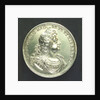 Medal commemorating the action off Cape Passaro, 1718; obverse by J. Croker