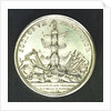 Medal commemorating the action off Cape Passaro, 1718; reverse by J. Croker