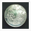 Medal commemorating the landing of King Charles II at Dover, 1660; reverse by J. Roettier