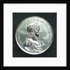 Medal commemorating the Battle of Lowestoft, 1665; obverse by J. Roettier