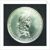 Naval reward medal commemorating the Battle of Lowestoft, 1665; obverse by J. Roettier