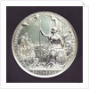 Medal commemorating the Peace of Breda, 1667; reverse by J. Roettier
