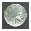 Medal commemorating the Peace of Breda, 1667; reverse by J. Roettier