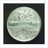 Medal commemorating the fortifications at Ostend; reverse by J. Roettier