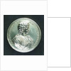 Medal commemorating Christ's Hospital; obverse by J. Roettier