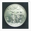 Medal commemorating Christ's Hospital; reverse by J. Roettier