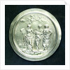 Medal commemorating Christ's Hospital; obverse by J. Roettier