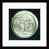 Medal commemorating Christ's Hospital; obverse by J. Roettier