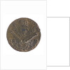 Button commemorating Admiral Edward Vernon (1684-1757); obverse by unknown