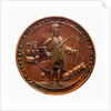 Medal commemorating Admiral Edward Vernon (1684-1757) and the capture of Porto Bello, 1739; obverse by unknown