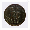 Medal commemorating Admiral Edward Vernon (1684-1757) and the capture of Porto Bello, 1739; obverse by unknown