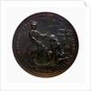 Medal commemorating Admiral Edward Vernon (1684-1757) and the capture of Porto Bello, 1739; obverse by unknown