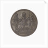 Medal commemorating Admiral Edward Vernon (1684-1757), Admiral Sir Chaloner Ogle (1681?-1750) and General Thomas Wentworth, the attack on Cartagena, 1741 by unknown
