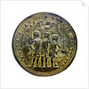Medal commemorating Admiral Edward Vernon (1684-1757), Admiral Sir Chaloner Ogle (1681?-1750), and General Thomas Wentworth, the attack on Cartagena, 1741; obverse by unknown