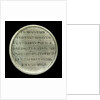Medal commemorating Admiral Edward Montagu, 1st Earl of Sandwich (1625-1672); reverse by Stuart