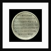 Medal commemorating Admiral Edward Montagu, 1st Earl of Sandwich (1625-1672); reverse by Stuart