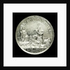 Medal commemorating the capture of Gibraltar and action off Malaga, 1704; reverse by John Croker