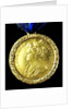 Medal commemorating the capture of Gibraltar, 1704; obverse by J. Croker